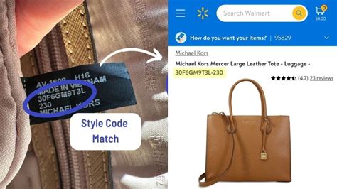 how to check michael kors authenticity|Michael Kors style number lookup.